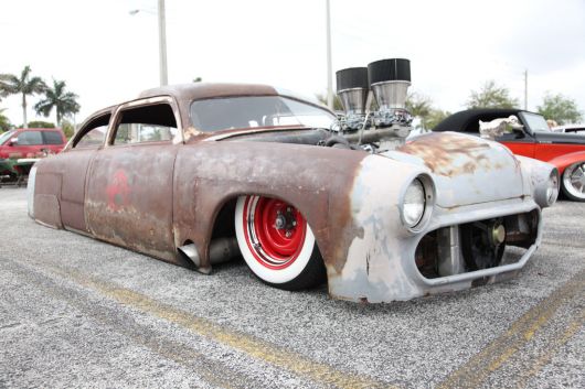 Extraordinary Lowrider Rat Rod