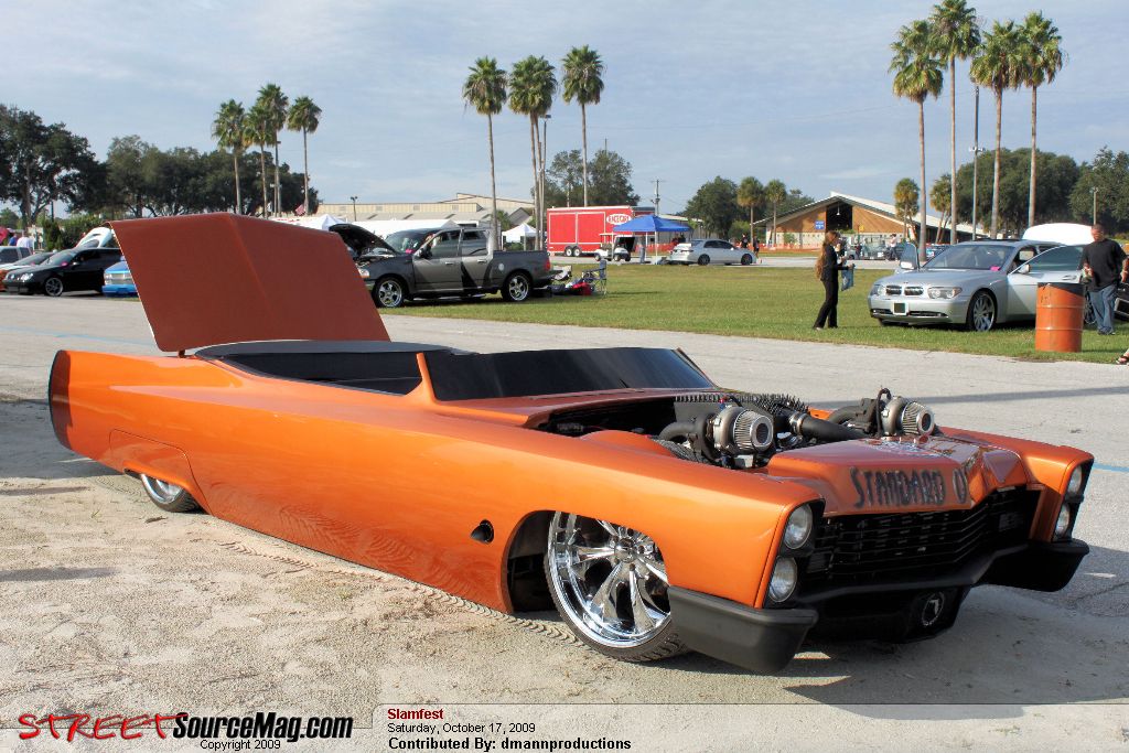 This Cadillac got seriously radical treatment all over Looks badass