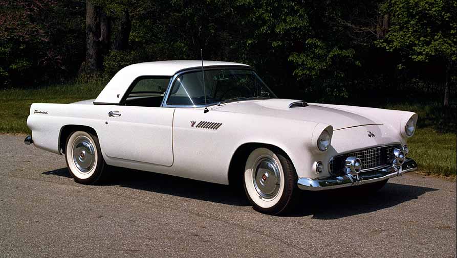 So they decided to redesign the Thunderbird for 1958 the second generation