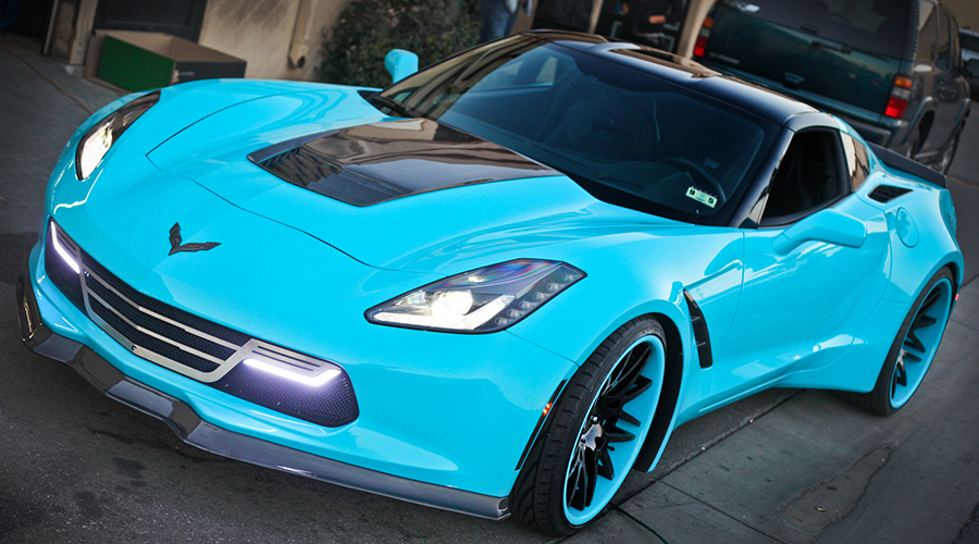 Chrysler electric blue paint #3