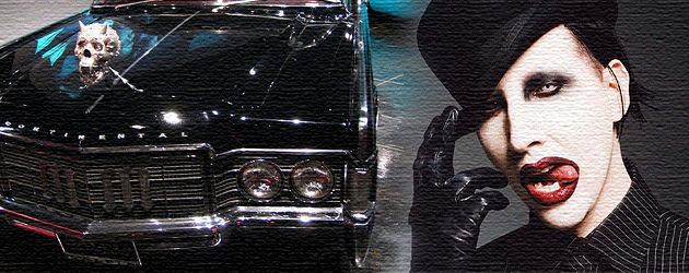 Marilyn Manson’s custom 1969 Lincoln Continental
