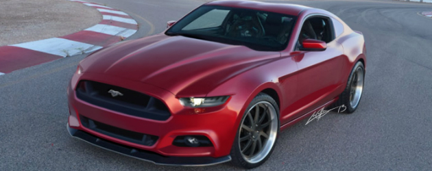 Realistic 2015 Mustang Render by Josiah LaColla
