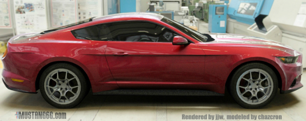 It may be 2015 Mustang S550 engine lineup