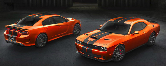 Dodge offers Go Mango heritage color for Chargers and Challengers