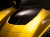 Like the Corvette Stingray, a carbon-fiber hood with functional hood vent is standard on the 2015 Corvette Z06.