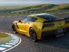 The 2015 Corvette Z06 will deliver unprecedented levels of aerodynamic downforce, at least 625 horsepower from an all-new supercharged engine, and an all-new, high-performance eight-speed automatic transmission, and the suite of advanced driver technologies introduced on the Corvette Stingray.