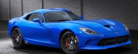 2015 Dodge Viper SRT GTS in competition blue