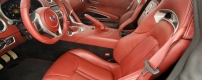 Demonic Red interior of 2015 Dodge Viper GTC