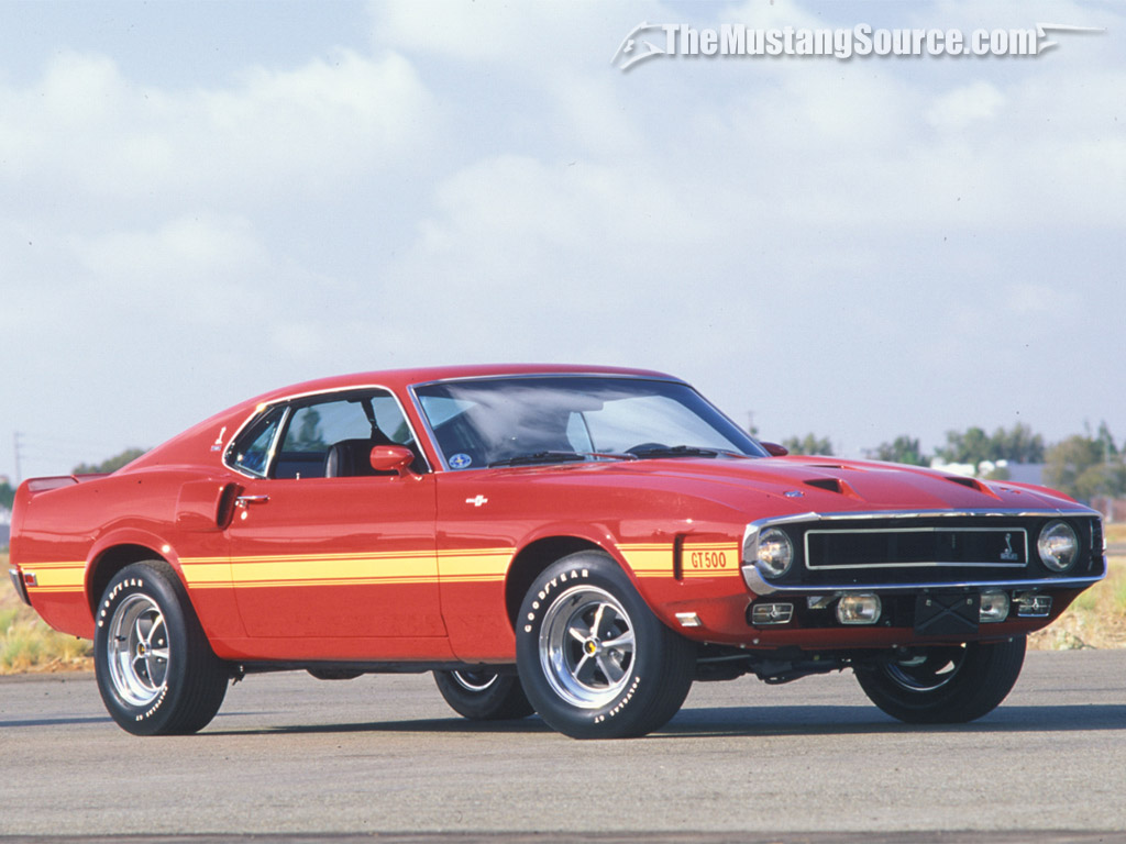 Ford mustang shelby gt500 de 1969 #1