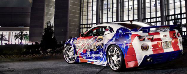Tribute Camaro for wounded warriors – Veteran1