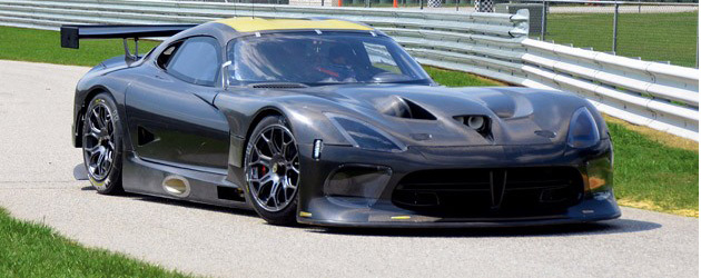 SRT Viper GTS-R looses its track virginity