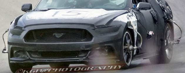 2015 Mustang front unveiled