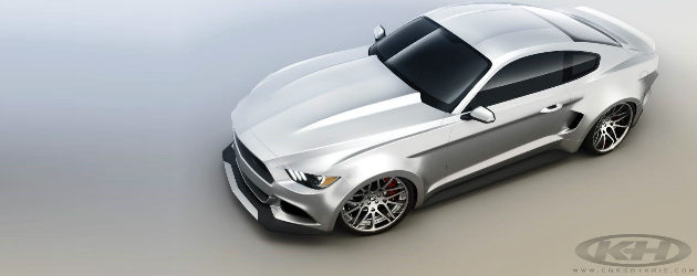 2015 Mustang Wide Body by Forgiato